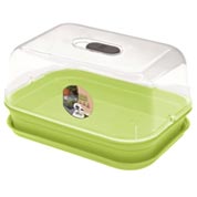 serre green basics citron vert et plateau - elho